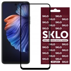 Захисне скло SKLO 3D для TECNO Camon 18 / 18P  Чорний - 00000052445_1