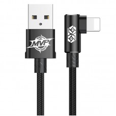 Дата кабель Baseus MVP Elbow Lightning Cable 2.4A (1m) (CALMVP)  Black - 00000031328_1