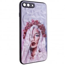 TPU+PC чехол Prisma Ladies для Apple iPhone 7 plus / 8 plus (5.5")  Ukrainian Girl - 00000042001_18