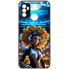 TPU+PC чехол Prisma Ladies для Oppo A53 / A32 / A33  Cyberpunk - 00000043187_20