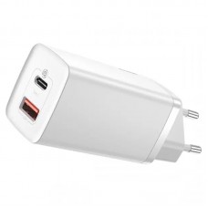 СЗУ Baseus GaN2 Lite QC (Type-C/USB 65W) with Type-C Cable (CCGAN2L-B01)  Белый - 00000052337_2