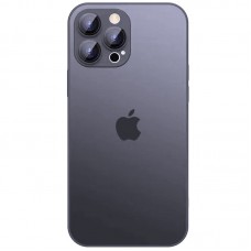 Чехол TPU+Glass Sapphire matte case для Apple iPhone 14 Pro Max (6.7")  Graphite Black - 00000057439_4