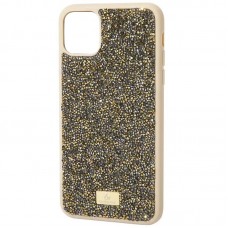 TPU чехол Bling World Rock Diamond для Apple iPhone 14 (6.1")  Золотой - 00000057521_2