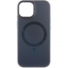 Чехол TPU+Glass Sapphire Midnight Open Camera with MagSafe для Apple iPhone 15 Plus (6.7")  Черный / Black - 00000066257_10