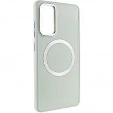 TPU чехол Bonbon Metal Style with MagSafe для Samsung Galaxy S23 FE  Белый / White - 00000067071_1