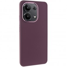 TPU чехол Bonbon Metal Style для Xiaomi Redmi Note 13 4G  Бордовый / Plum - 00000070823_2