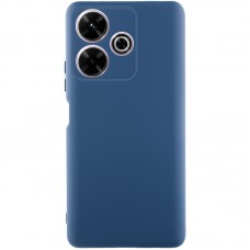 Чехол TPU GETMAN Liquid Silk для Xiaomi Redmi 13 4G / Poco M6 4G  Синий / Navy Blue - 00000072870_12