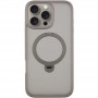 TPU+PC чехол Metal Buttons with MagSafe Colorful HQ Ring для Apple iPhone 16 Pro (6.3