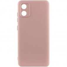 Чехол TPU GETMAN Liquid Silk Full Camera для Motorola Moto E13  Розовый / Pink Sand - 00000074054_8