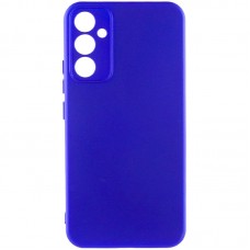 Чехол TPU GETMAN Liquid Silk Full Camera для Samsung Galaxy S24 FE  Синий / Iris - 00000074064_10