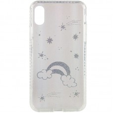 TPU+Glass чохол Aurora Space для Apple iPhone XS Max (6.5")  Райдуга - 00000043212_4
