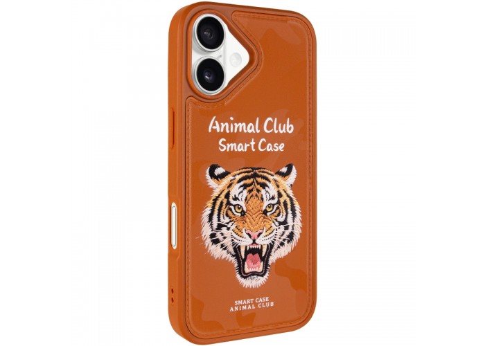 TPU+PC чохол Animal Club для Apple iPhone 16 (6.1