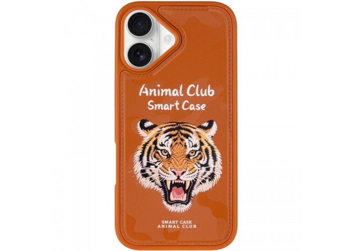 TPU+PC чохол Animal Club для Apple iPhone 16 (6.1