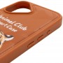 TPU+PC чохол Animal Club для Apple iPhone 16 (6.1