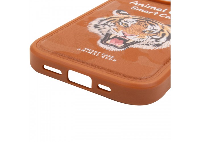 TPU+PC чохол Animal Club для Apple iPhone 16 (6.1