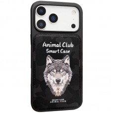 TPU+PC чохол Animal Club для Apple iPhone 17 Pro (6.3")  Black - 00000082650_1