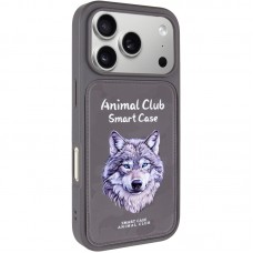 TPU+PC чохол Animal Club для Apple iPhone 17 Pro (6.3")  Titanium Gray - 00000082650_5
