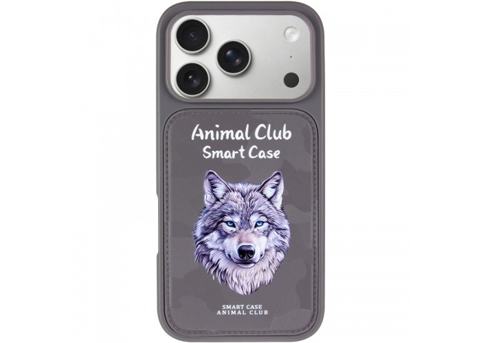 TPU+PC чохол Animal Club для Apple iPhone 17 Pro (6.3