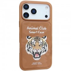 TPU+PC чохол Animal Club для Apple iPhone 17 Pro (6.3")  Chocolate Brown - 00000082650_2