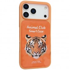 TPU+PC чохол Animal Club для Apple iPhone 17 Pro (6.3")  Hermes Orange - 00000082650_3