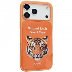 TPU+PC чохол Animal Club для Apple iPhone 17 Pro (6.3")  Hermes Orange - 00000082650_3