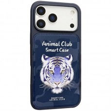 TPU+PC чохол Animal Club для Apple iPhone 17 Pro (6.3")  Royal Blue - 00000082650_4