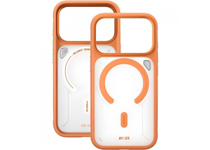 TPU+PC чохол Blueo Frosted Heat Dissipation Stand with MagSafe для Apple iPhone 17 Pro (6.3