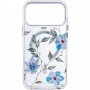 TPU+PC чохол Clear Garden with MagSafe для Apple iPhone 17 Pro (6.3