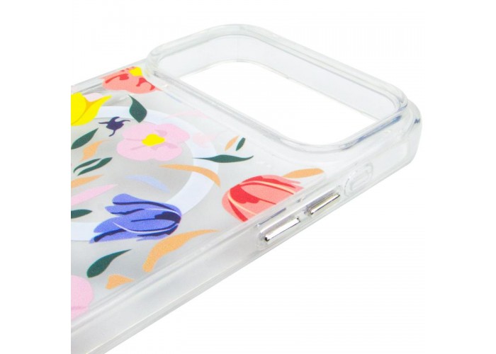 TPU+PC чохол Clear Garden with MagSafe для Apple iPhone 17 Pro (6.3