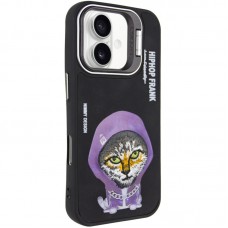 TPU+PC чохол Friends для Apple iPhone 16 (6.1")  Black Cat - 00000074683_1