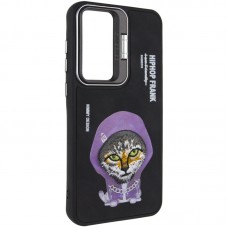 TPU+PC чохол Friends для Xiaomi Redmi 13C / Poco C65  Black Cat - 00000074692_1