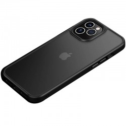 TPU+PC чохол Metal Buttons для Apple iPhone 11 Pro Max (6.5")  Чорний - 00000042625_5