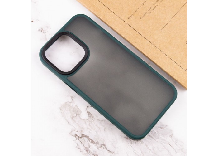 TPU+PC чохол Metal Buttons для Apple iPhone 13 Pro (6.1