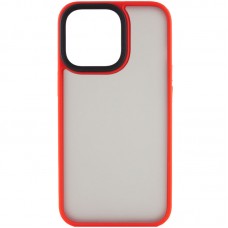 TPU+PC чохол Metal Buttons для Apple iPhone 14 Pro (6.1")  Червоний - 00000055501_4