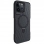 TPU+PC чохол Metal Buttons with MagSafe Carbon Ring для Apple iPhone 14 Pro (6.1