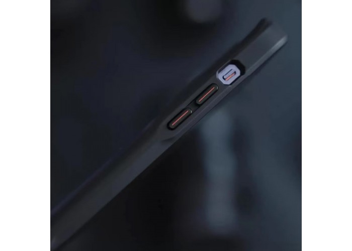 TPU+PC чохол Metal Buttons with MagSafe Carbon Ring для Apple iPhone 14 Pro (6.1