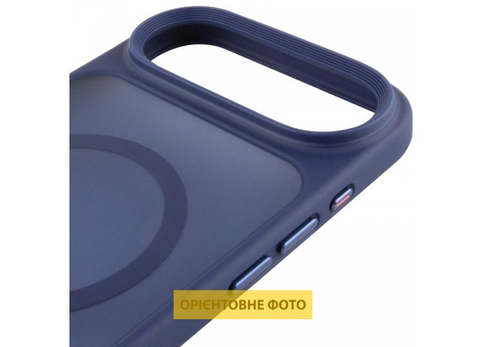 TPU+PC чохол Metal Buttons with MagSafe для Apple iPhone 17 Air (6.5