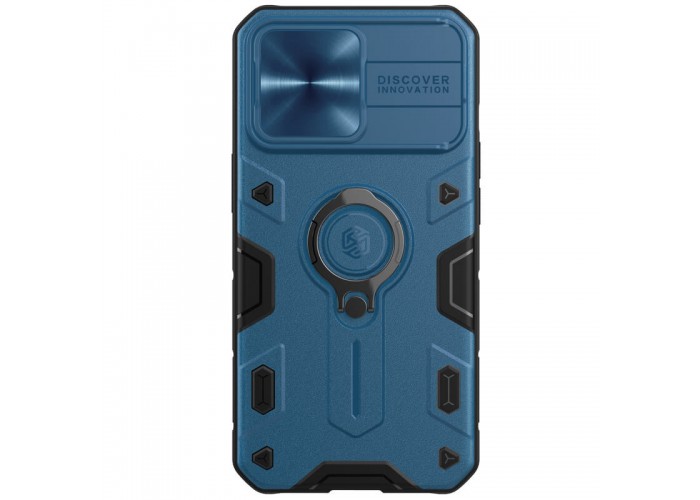 TPU+PC чохол Nillkin CamShield Armor no logo (шторка на камеру) для Apple iPhone 13 Pro Max (6.7