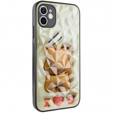 TPU+PC чохол Prisma Fluffie для Apple iPhone 11 (6.1")  Bear - 00000076551_5