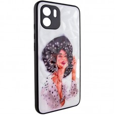 TPU+PC чохол Prisma Ladies для Xiaomi Redmi A1 / A2  Girl in a hat - 00000057364_20
