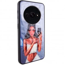 TPU+PC чохол Prisma Ladies для Xiaomi Redmi A3  Black in White - 00000069686_2
