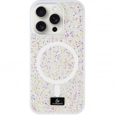 TPU чохол Bling World Rock Diamond with MagSafe для Apple iPhone 13 Pro (6.1")  White - 00000075848_12