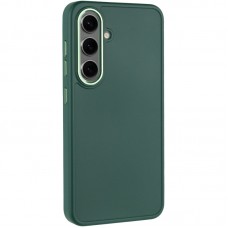 TPU чохол Bonbon Metal Style для Samsung Galaxy S24+ / S25+  Зелений / Pine green - 00000068448_5