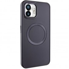 TPU чохол Bonbon Metal Style with MagSafe для Nothing Phone 2  Чорний / Black - 00000070344_12