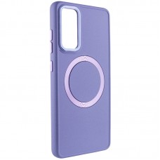 TPU чохол Bonbon Metal Style with MagSafe для Samsung Galaxy S24+  Бузковий / Dasheen - 00000068648_10