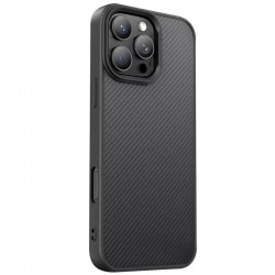 TPU чохол Carbon Protective with Magsafe для Apple iPhone 16 Pro Max (6.9")  Black - 00000082027_1