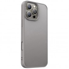 TPU чохол Carbon Protective with Magsafe для Apple iPhone 16 Pro Max (6.9")  Grey - 00000082027_3