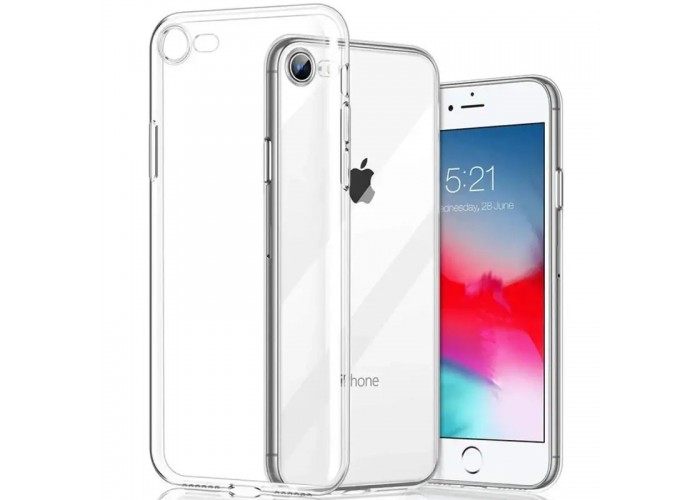 TPU чохол Epic Transparent 1,5mm Full Camera для Apple iPhone 7 / 8 / SE (2020) (4.7