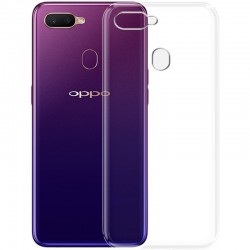TPU чохол Epic Transparent 1,5mm для Oppo A5s / Oppo A12 / A7  Безбарвний (прозорий) - 00000069481_1