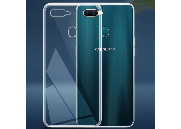 TPU чохол Epic Transparent 1,5mm для Oppo A5s / Oppo A12 / A7